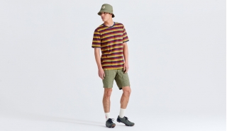 Koszulka rowerowa Specialized/Fjällräven Cotton Striped Short Sleeve Tee