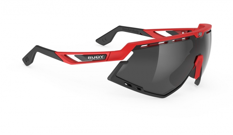 Okulary rowerowe Rudy Project Defender Fire Red Matte