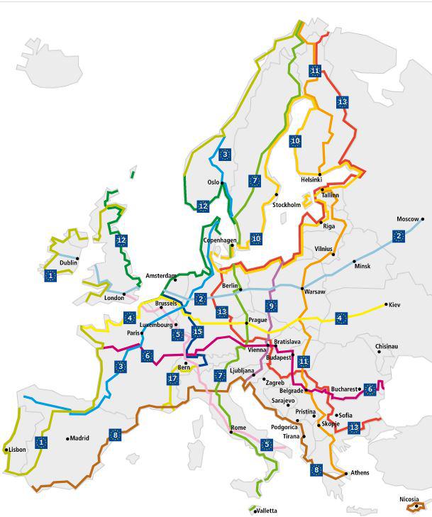 Europejska trasa rowerowa EuroVelo 9